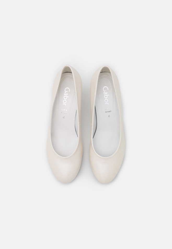 Talons Classiques Blancs Gabor | Exclusif